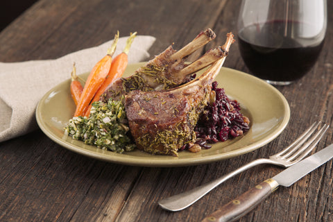 Lamb Chops with Salsa Verde