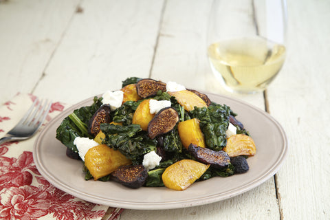 Roasted Kale & Beet Salad